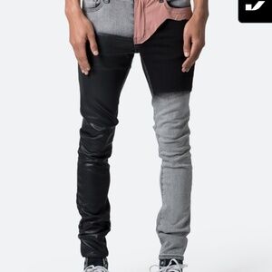 mnml X596 Patched Skinny Denim - Multi Size 31 / 32